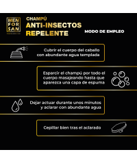 Men For San Champú Repelente de Insectos para Gatos - Miscota Argentina