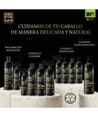 Natural insect repellent shampoo for horses 1L | Menforsan