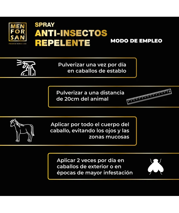 Spray repelente de insectos | Menforsan