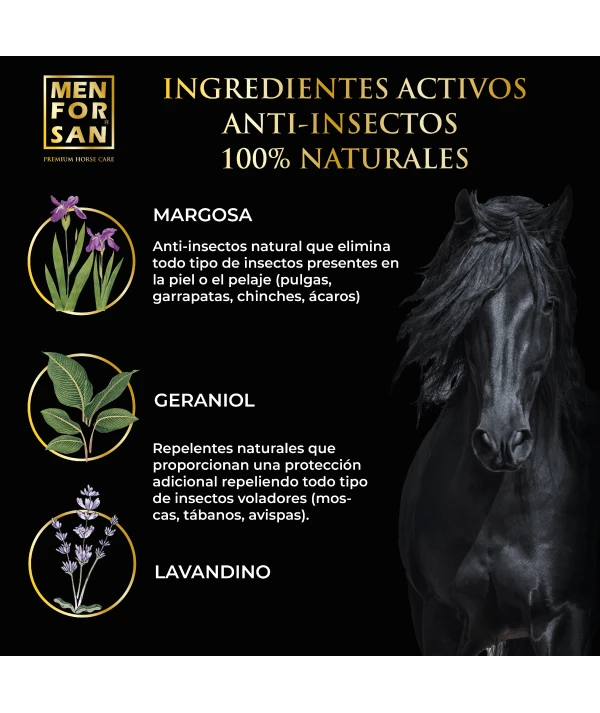 Anti-insect spray for horses 750ml | Menforsan