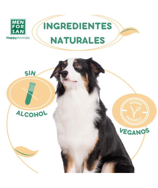 Agua de colonia para perros 125ml | Fragancia Vainilla y naranja| Menforsan