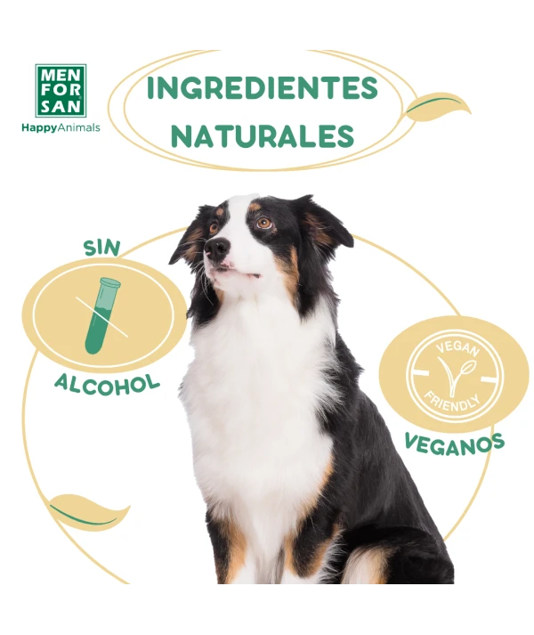 Agua de colonia para perros 125ml | Fragancia Vainilla | Menforsan