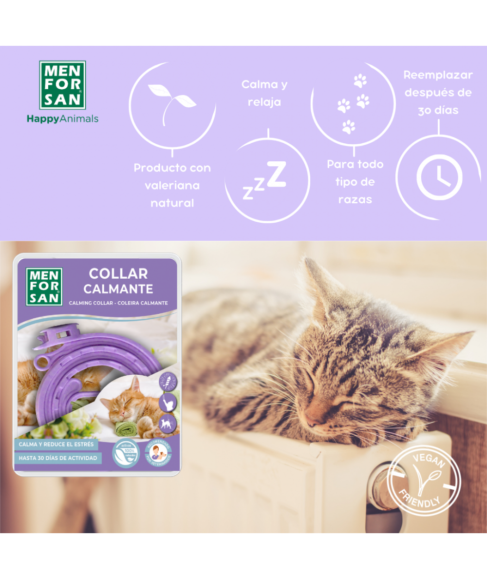 Nature calm best sale cat collar