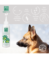 Limpiador de orejas para perros | Menforsan