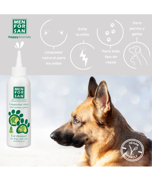 Limpiador oidos para Perro 125 ml Disane - TodoColageno