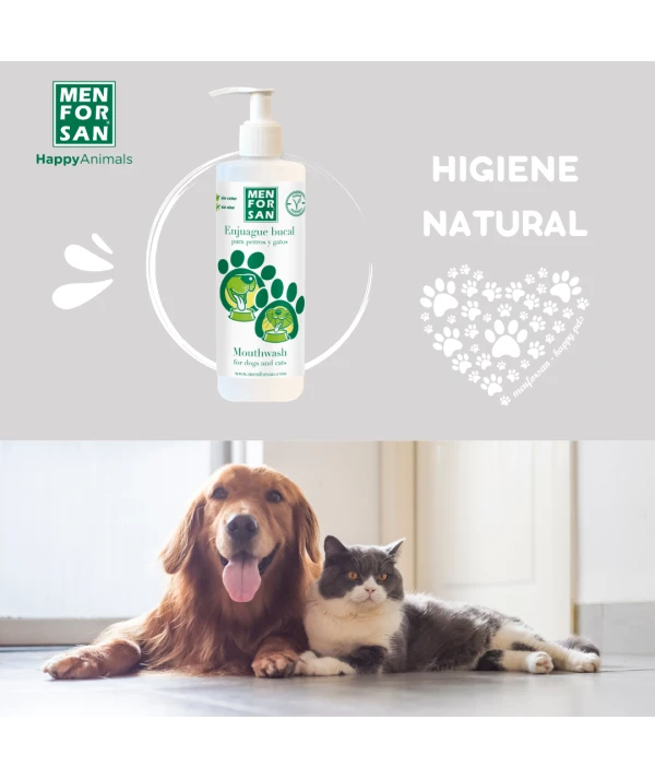 Enjuague bucal para perros 500ml | Menforsan