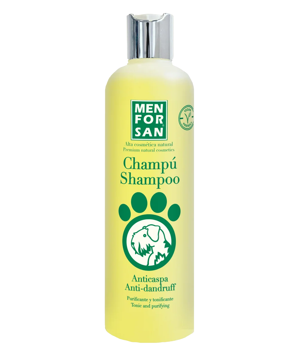 Champú perros anticaspa 300ml | Para pieles sensibles y delicadas | Menforsan