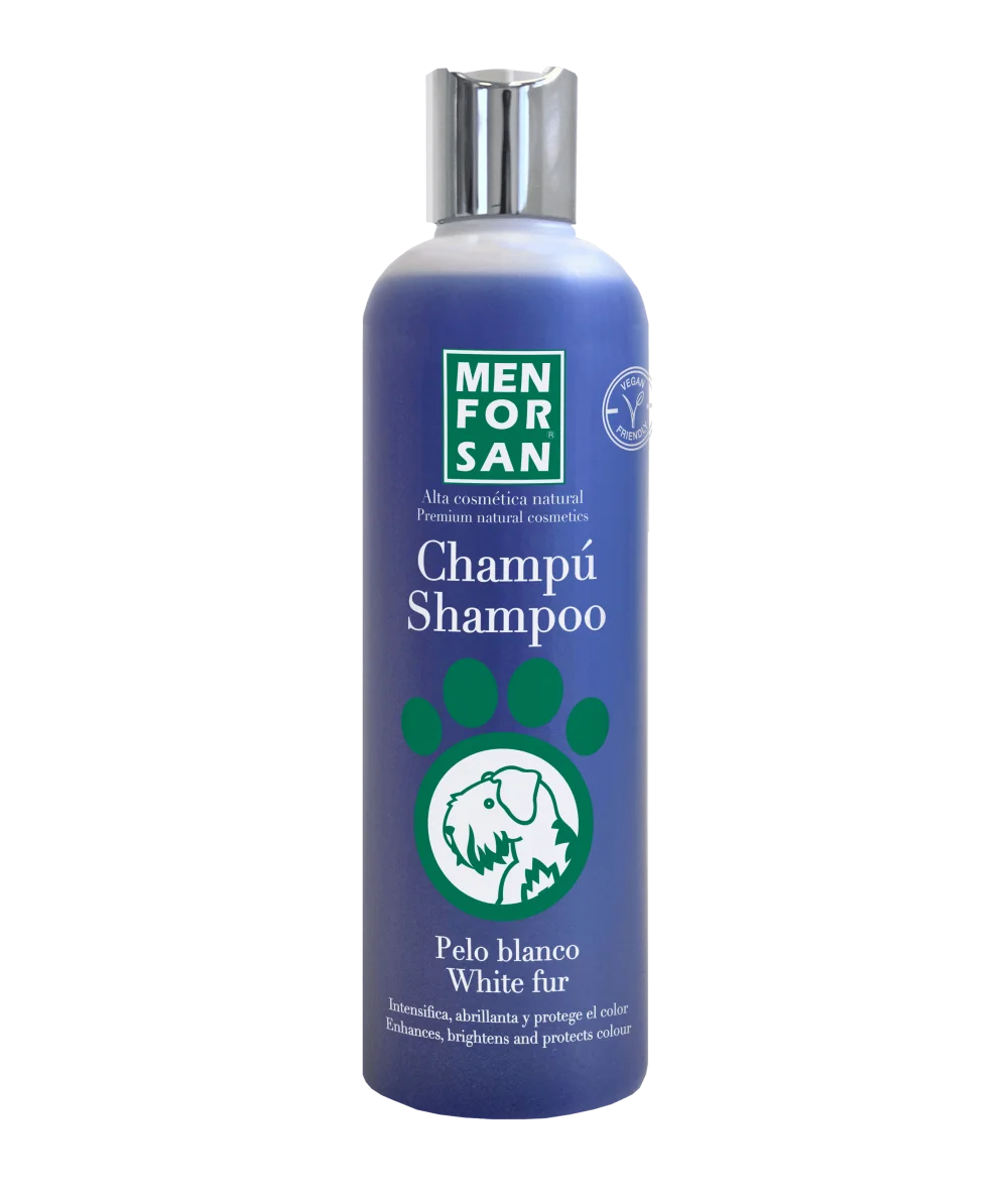 White fur shampoo for dogs 300ml | Menforsan