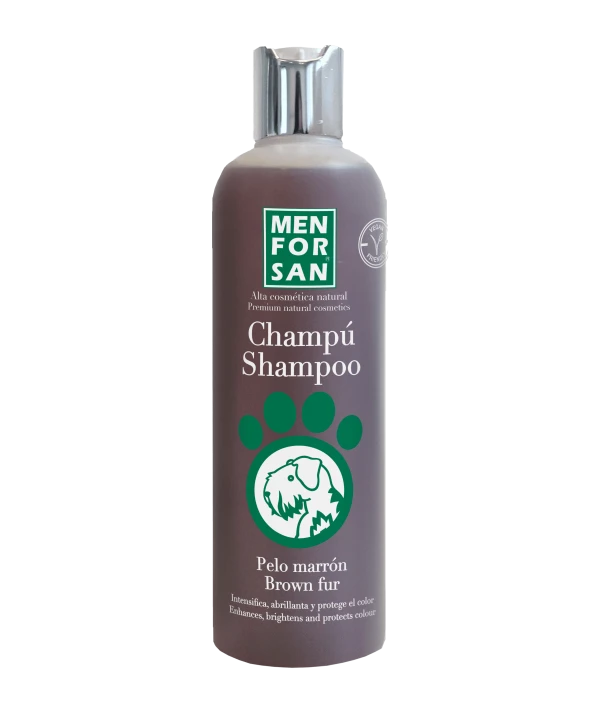 Brown fur shampoo for dogs 300ml | Menforsan