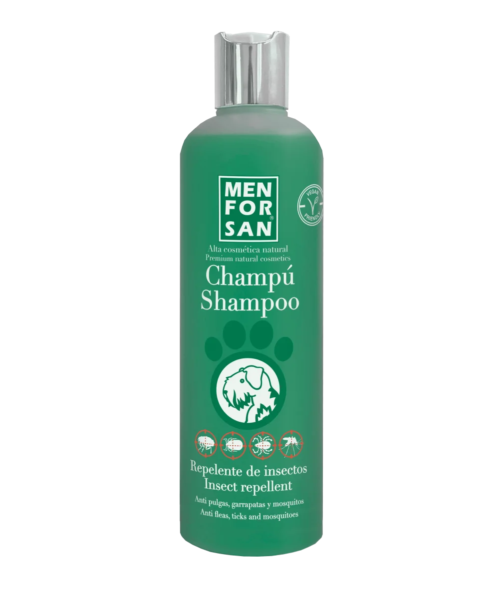 Natural insect repellent shampoo for dogs 300ml | Menforsan