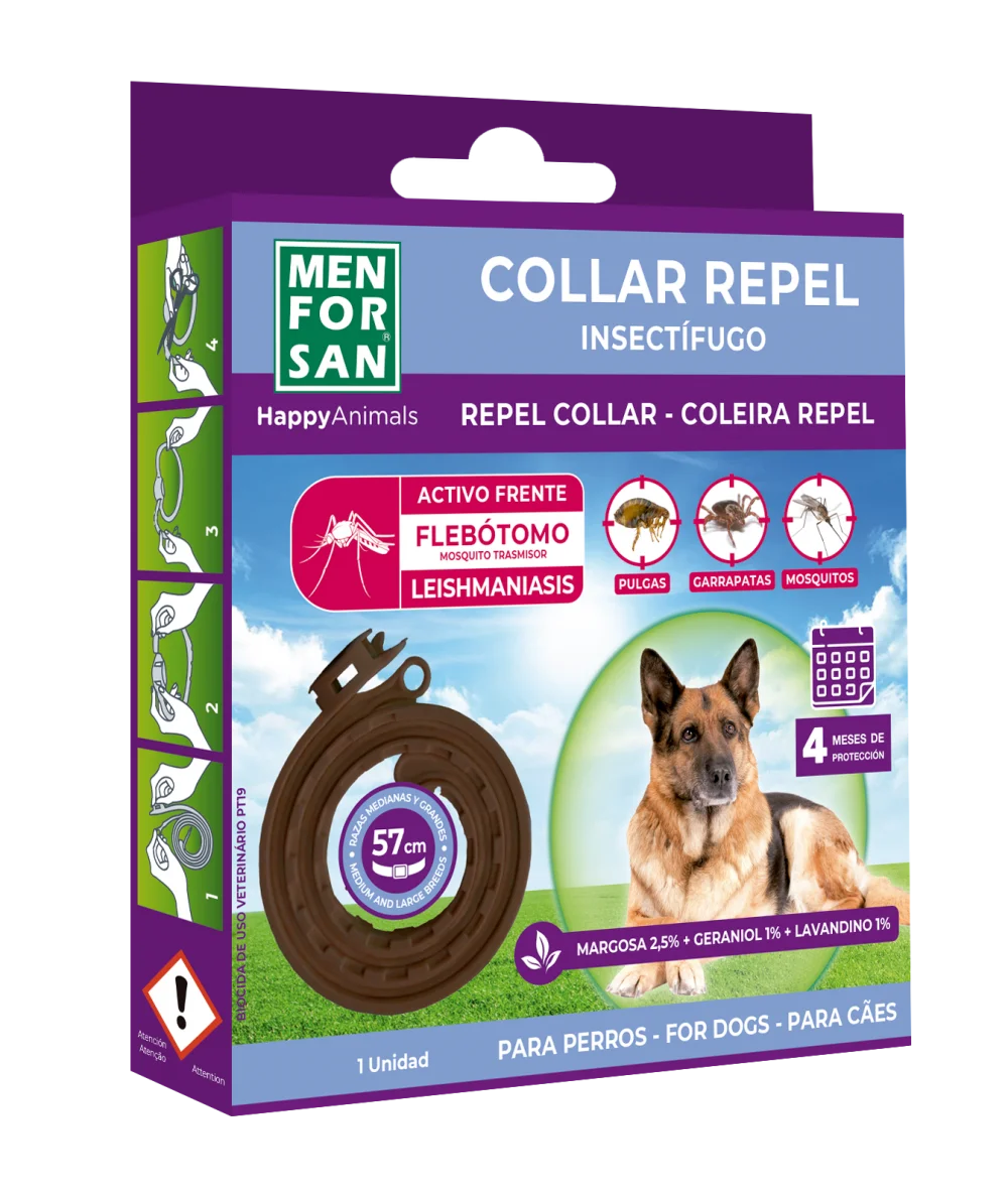 Anti-insect collar for dogs | Menforsan