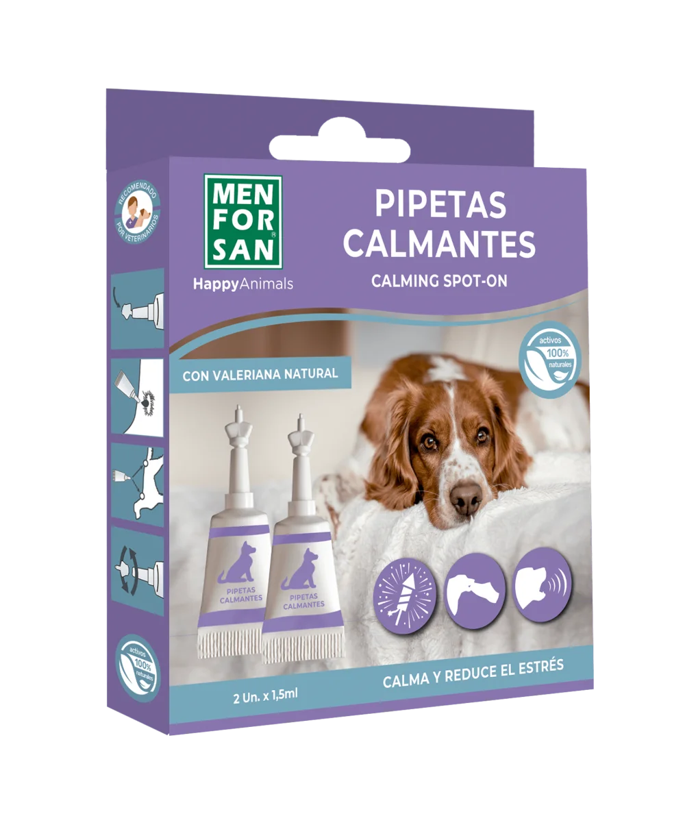 Pipetas calmantes para perros (2 unidades)