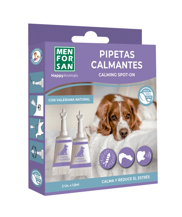 Pipetas calmantes para perros (2 unidades)