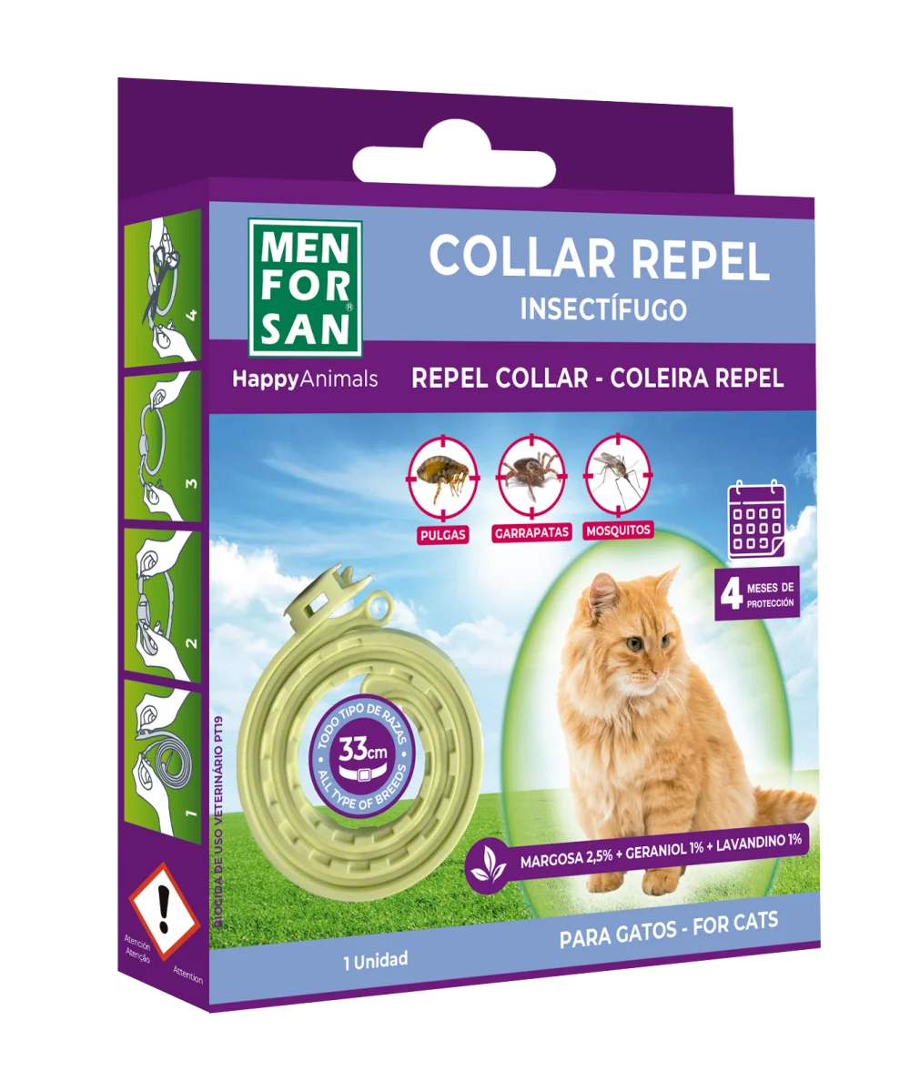 Anti-insect collar for cats | Menforsan