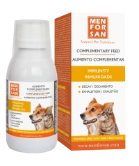 Complementary feed inmunity for dogs 120ml | Menforsan