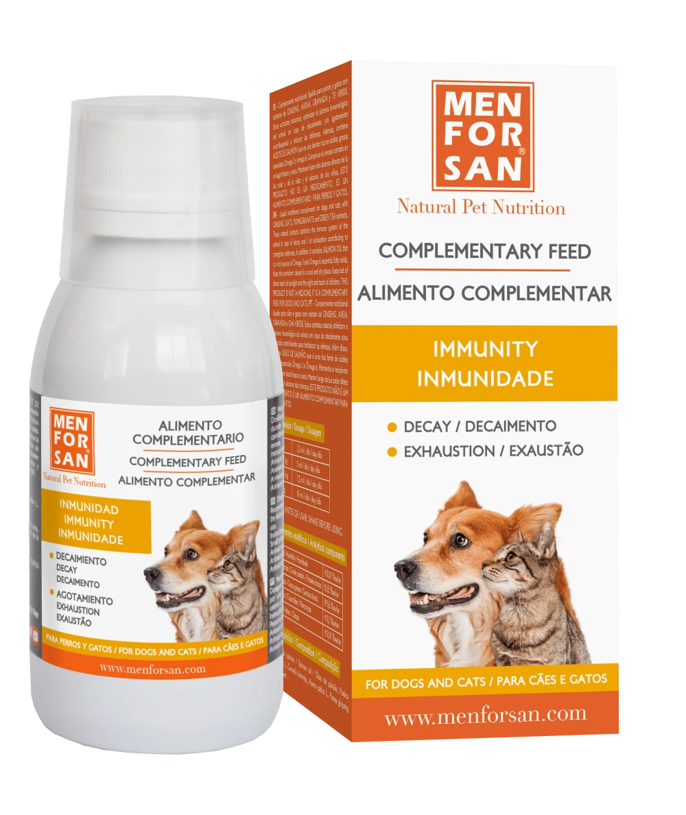 Alimento complementario inmunidad para perros 120ml | Menforsan