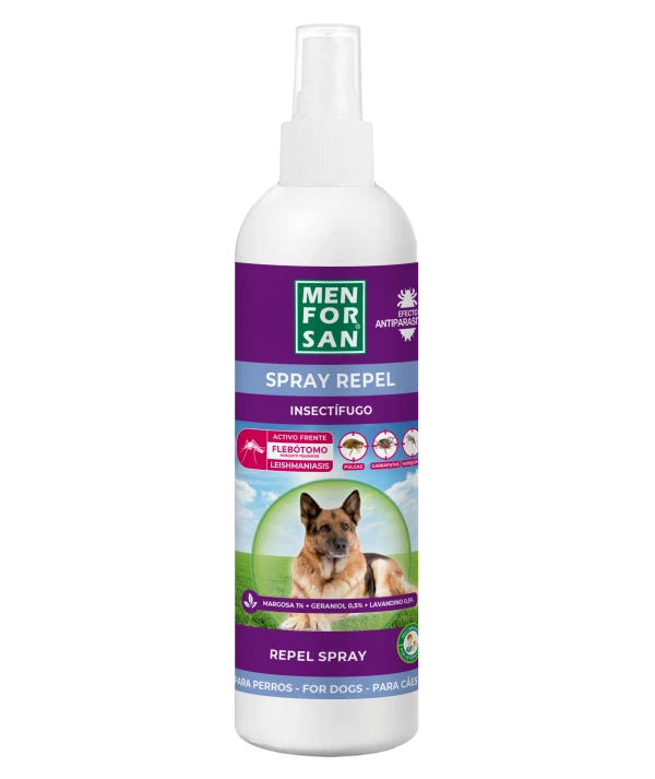 Spray anti-insectos para perros | Menforsan