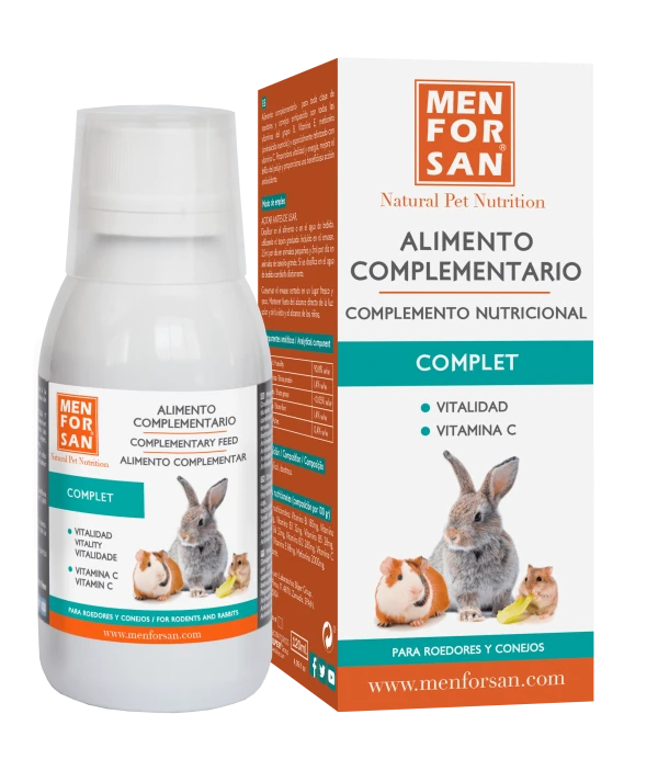 Alimento complementario Complet roedores, conejos y hurones