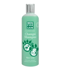 Champú con Aloe Vera para hurones, conejos y roedores 300ml | Repara pelajes resecos o deteriorados | Menforsan