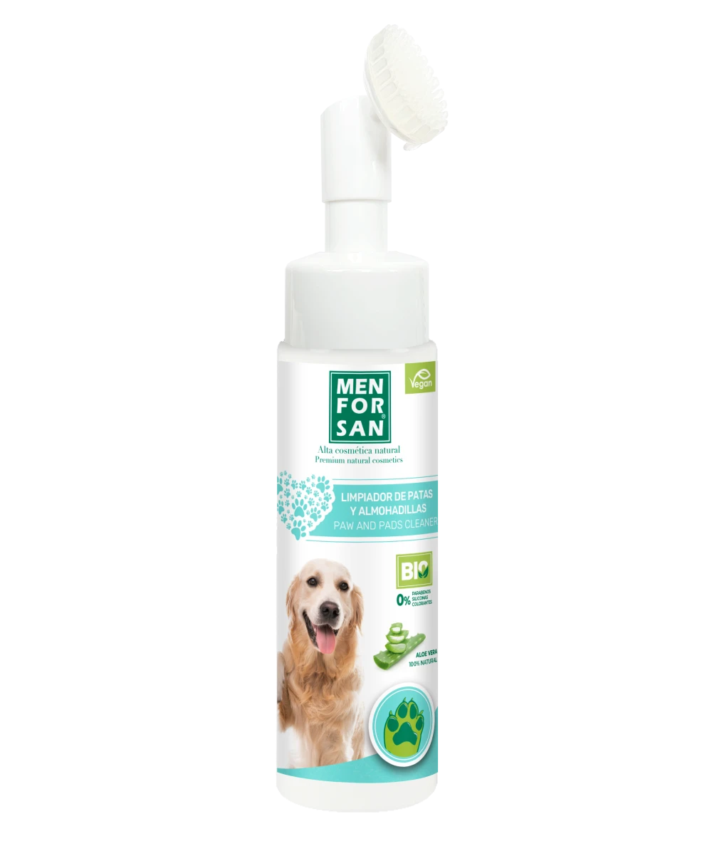 Limpiador de patas y almohadillas en espuma 125ml