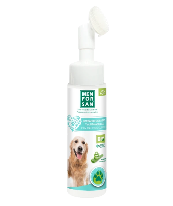 Limpiador de patas y almohadillas en espuma 125ml