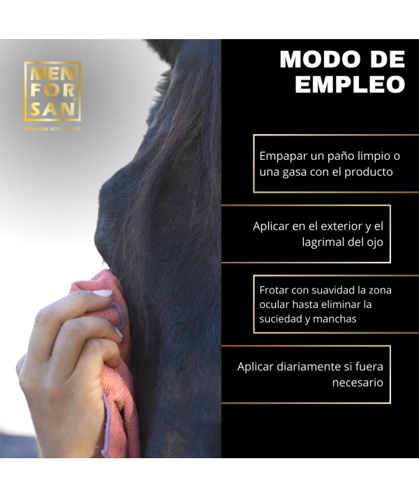 Eye cleaner for horses 500ml | Menforsan