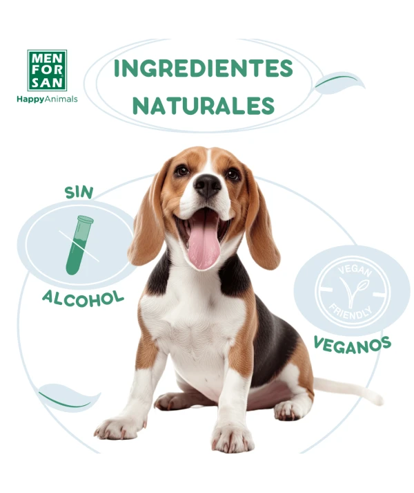 Agua de colonia para perros 125ml | Fragancia bebé| Menforsan