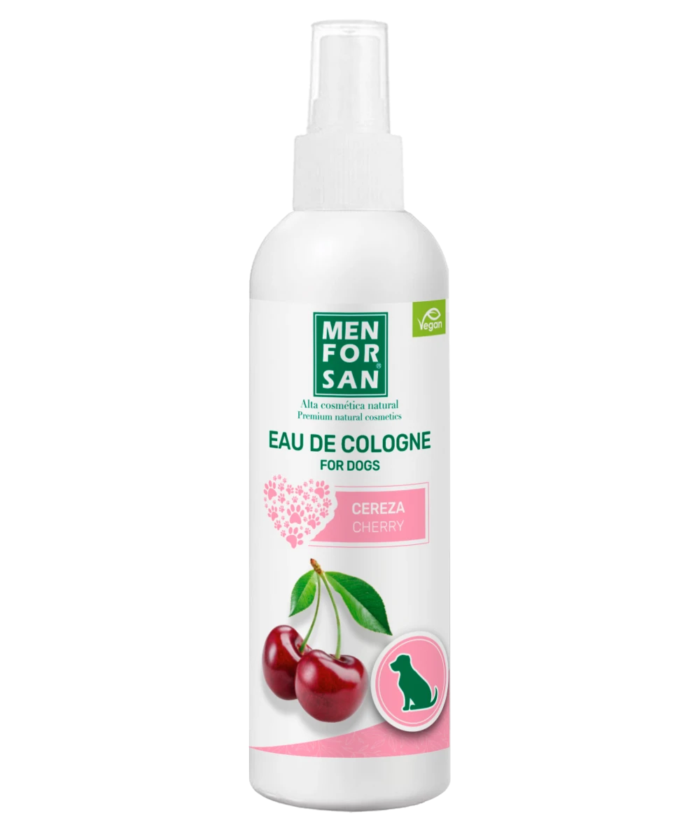 Eau de cologne cherry for dogs 125ml| Menforsan