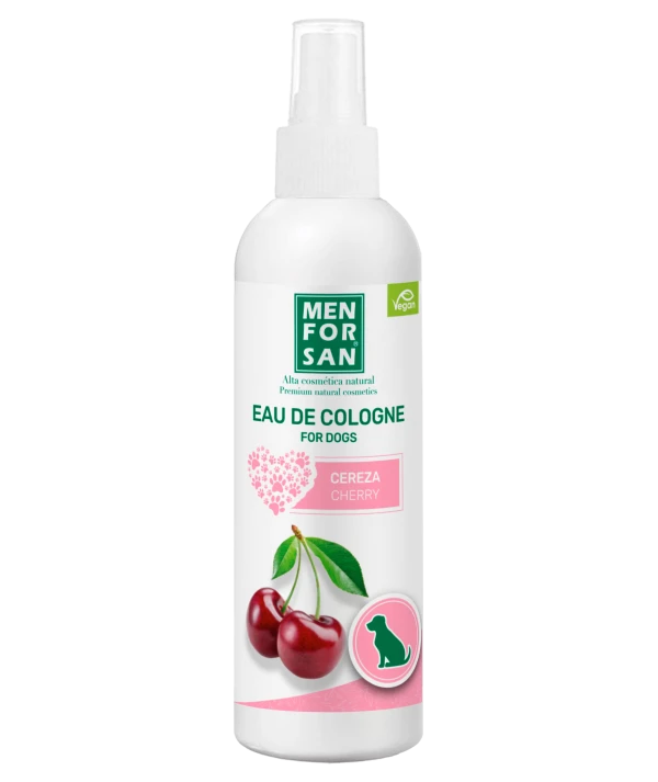 Eau de cologne cherry for dogs 125ml| Menforsan