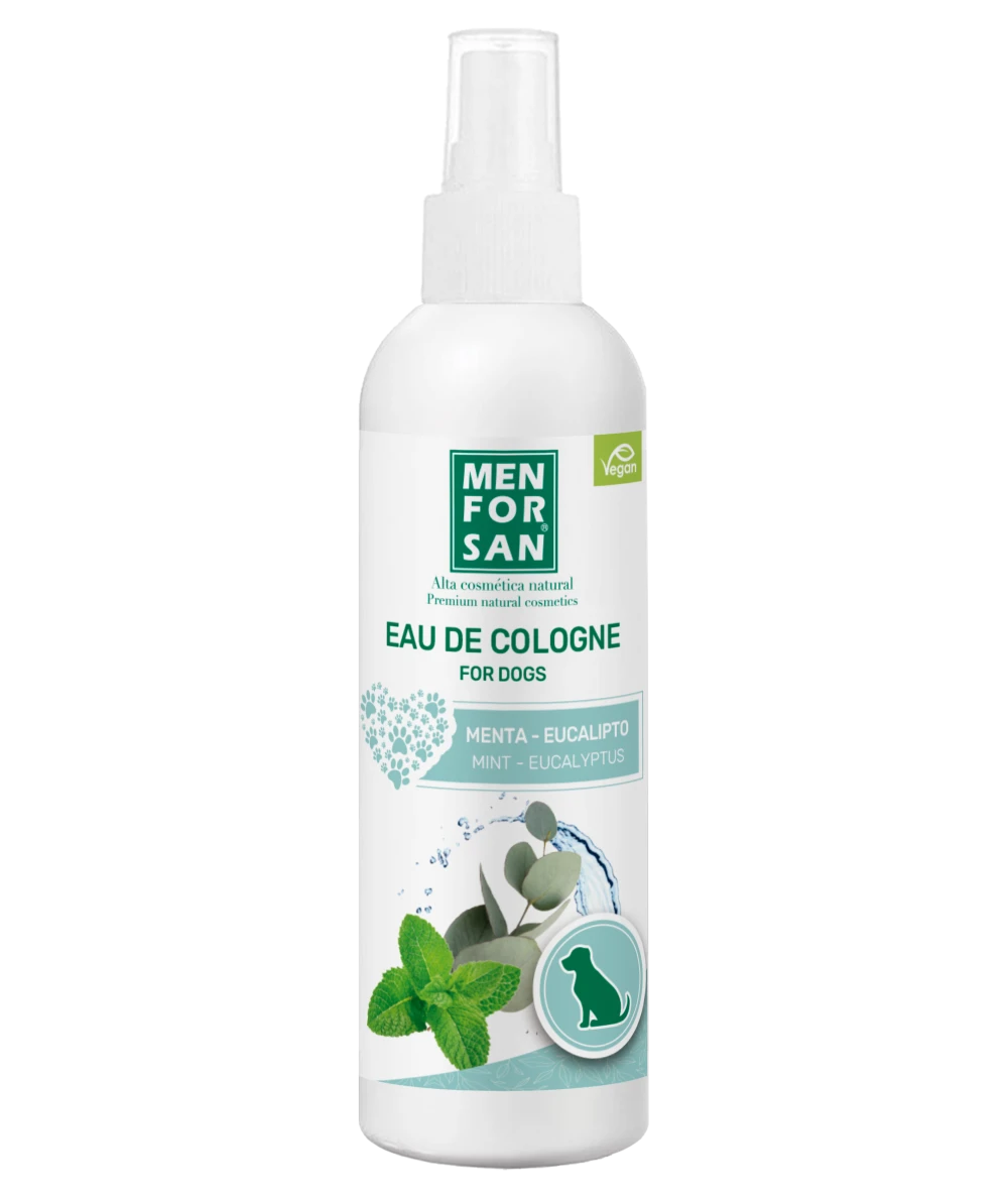 Eau de cologne peppermint and eucalyptus for dogs 125ml | Menforsan