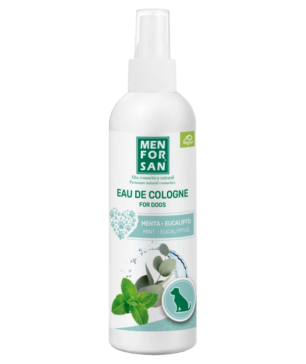 Eau de cologne peppermint and eucalyptus for dogs 125ml | Menforsan