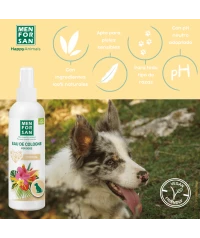 Agua de colonia para perros 125ml | Fragancia Tropical | Menforsan