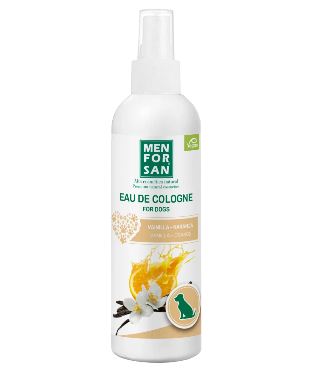 Eau de cologne vanilla&orange for dogs 125ml| Menforsan