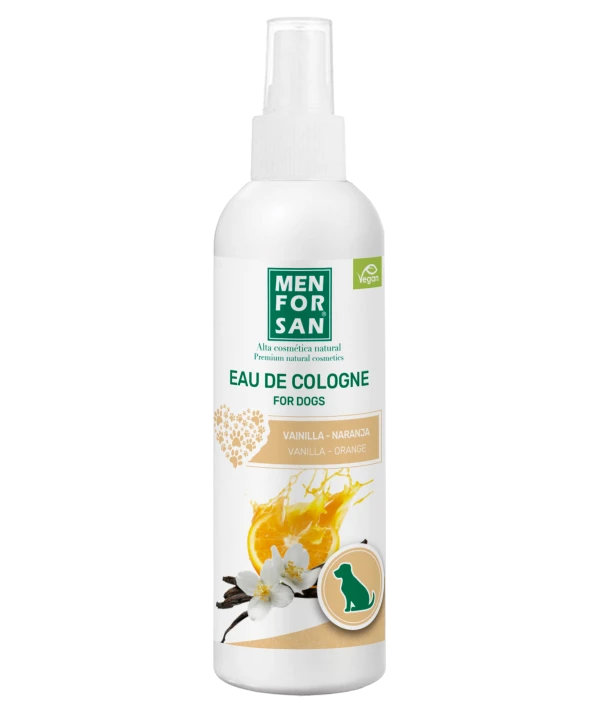 Eau de cologne vanilla&orange for dogs 125ml| Menforsan