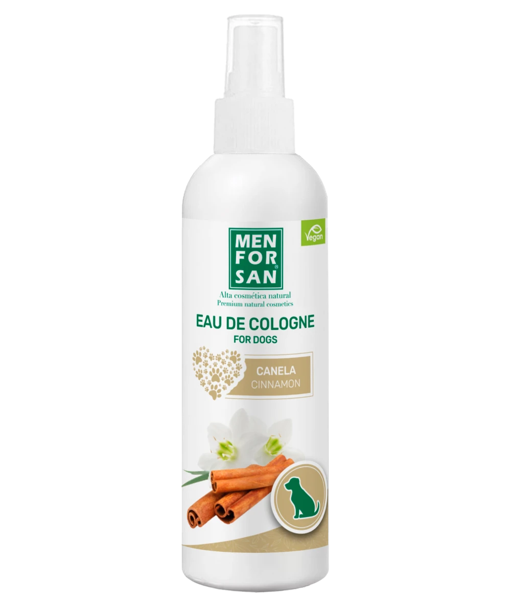 Eau de cologne cinnamon for dogs 125ml | Menforsan