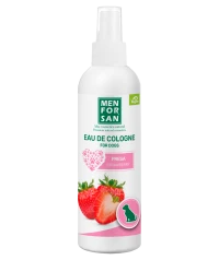 Agua de colonia para perros 125ml | Fragancia Fresa | Menforsan