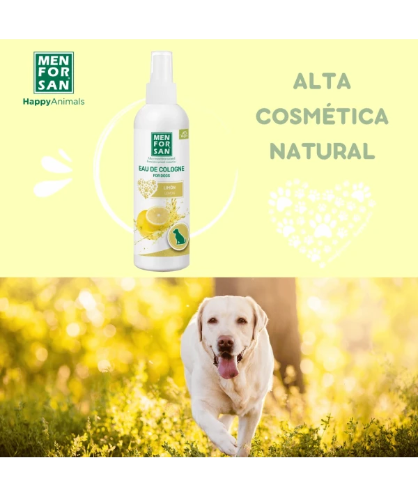 Eau de cologne lemon for dogs 125ml | Menforsan