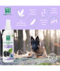 Agua de colonia para perros 125ml | Fragancia Mora | Menforsan