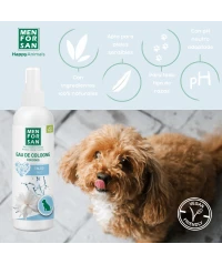 Agua de colonia para perros 125ml |Fragancia Talco | Menforsan