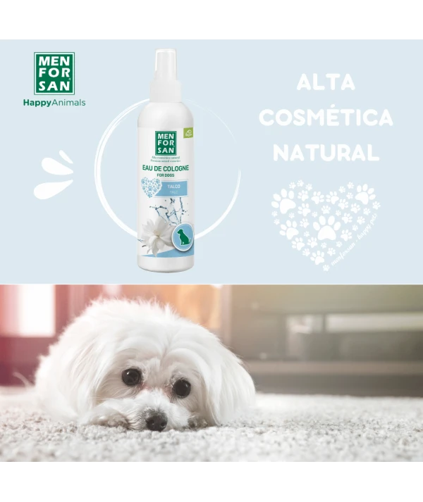 Eau de cologne talcum for dogs 125ml | Menforsan