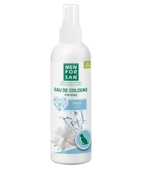 Agua de colonia para perros 125ml |Fragancia Talco | Menforsan