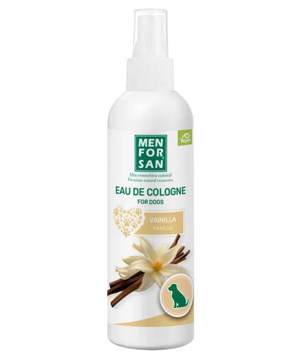 Eau de cologne vanilla for dogs 125ml | Menforsan