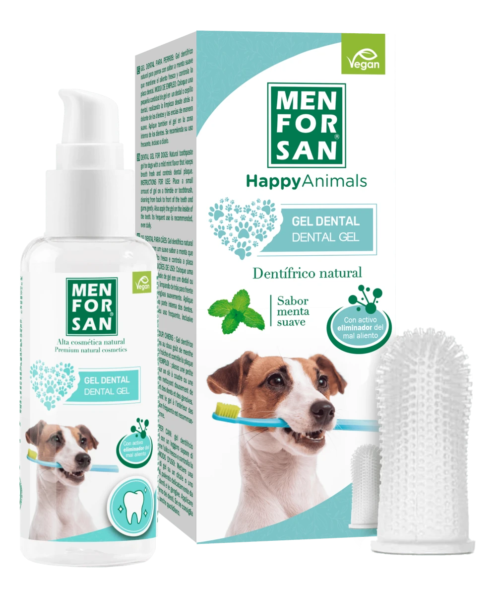 Tooth gel for dogs 60ml | MENFORSAN