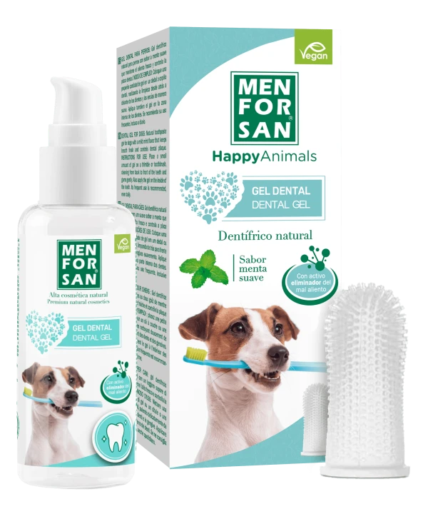 Tooth gel for dogs 60ml | MENFORSAN