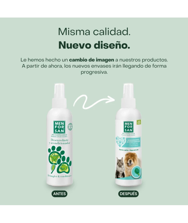 Spray acondicionador desenredante para perros | Menforsan