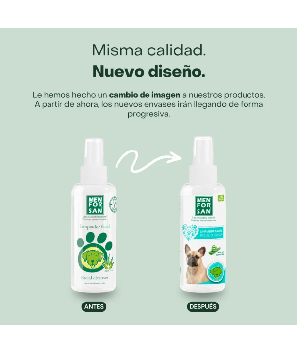 Spray limpiador facial para perros | Menforsan