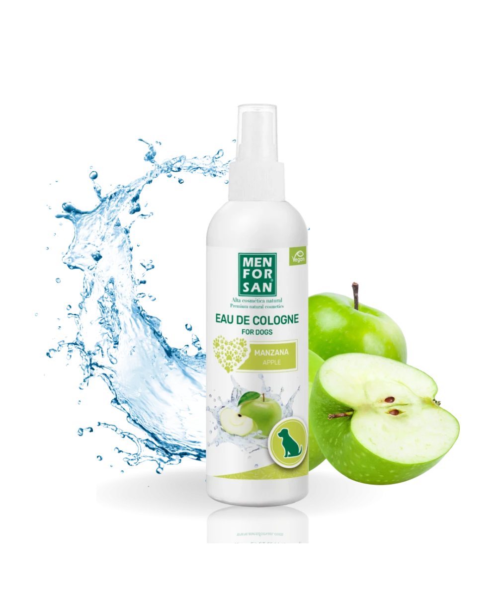 Eau de cologne apple for dogs 125ml | Menforsan