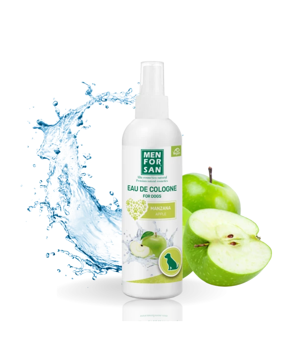 Eau de cologne apple for dogs 125ml | Menforsan