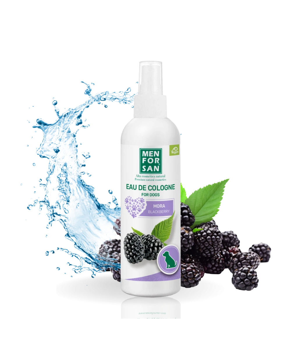 Eau de cologne blackberry for dogs 125ml | Menforsan