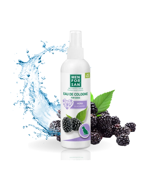 Eau de cologne blackberry for dogs 125ml | Menforsan